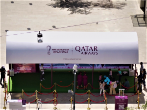 Qatar Airways FIFA World Cup Pop-Up